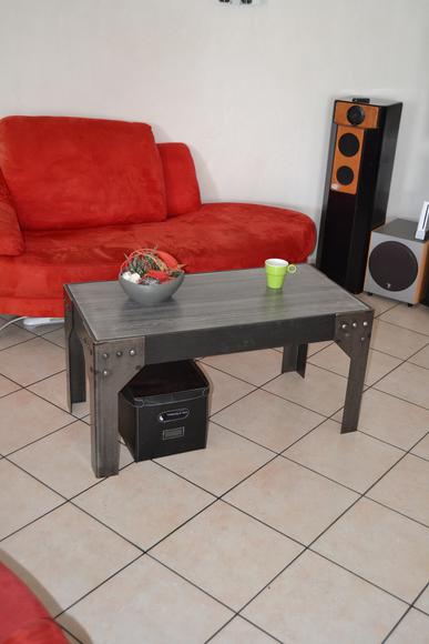 0A0013 - Table de salon type loft