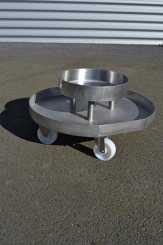 1OS0009 - Chariot mélange en inox 316 en agroalimentaire