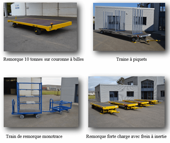 2016 - Quelques remorques industrielles