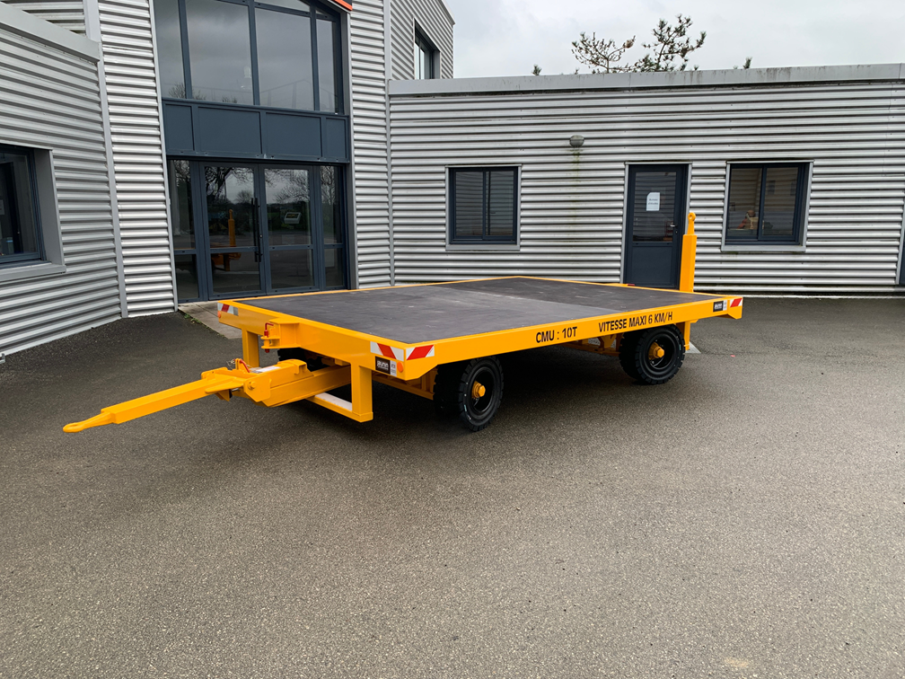 2026 - Remorque industrielle 10 tonnes - KREMER