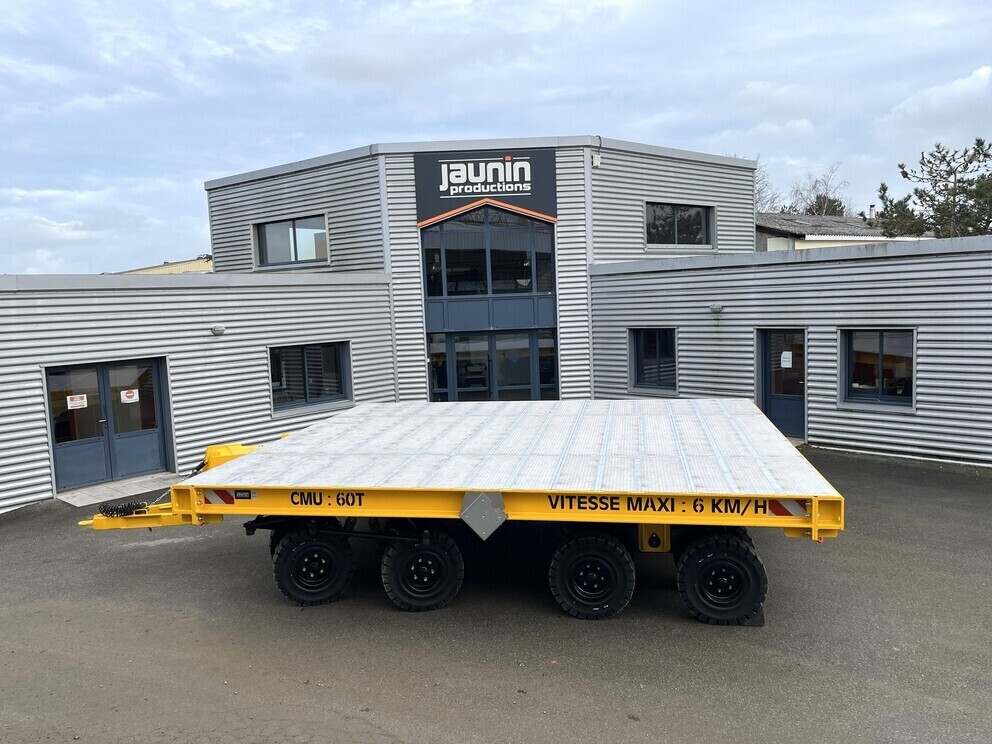 2026 - Remorque industrielle 60 tonnes