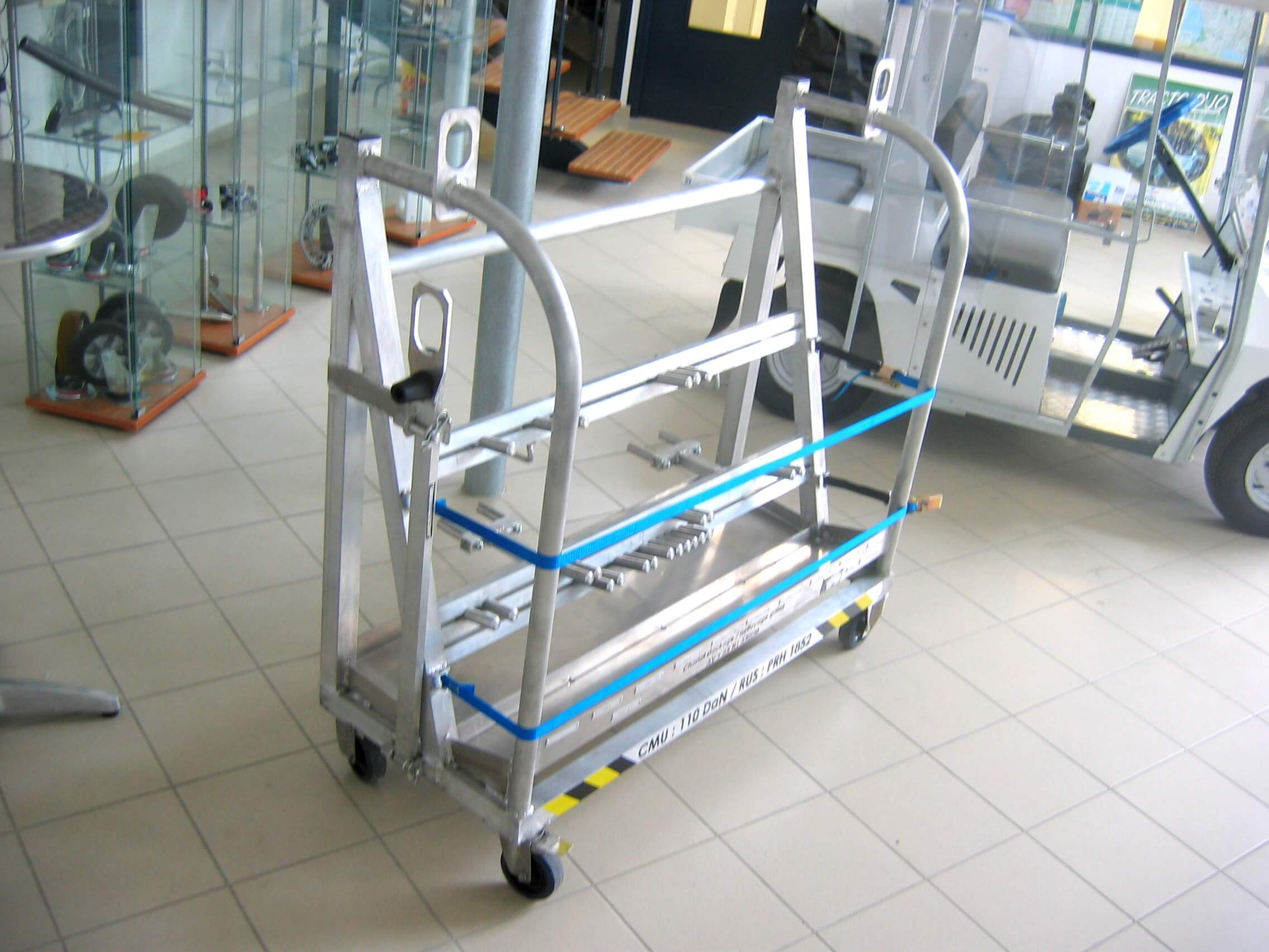 2MTC30002 - Chariot de stockage de grilles de perçage