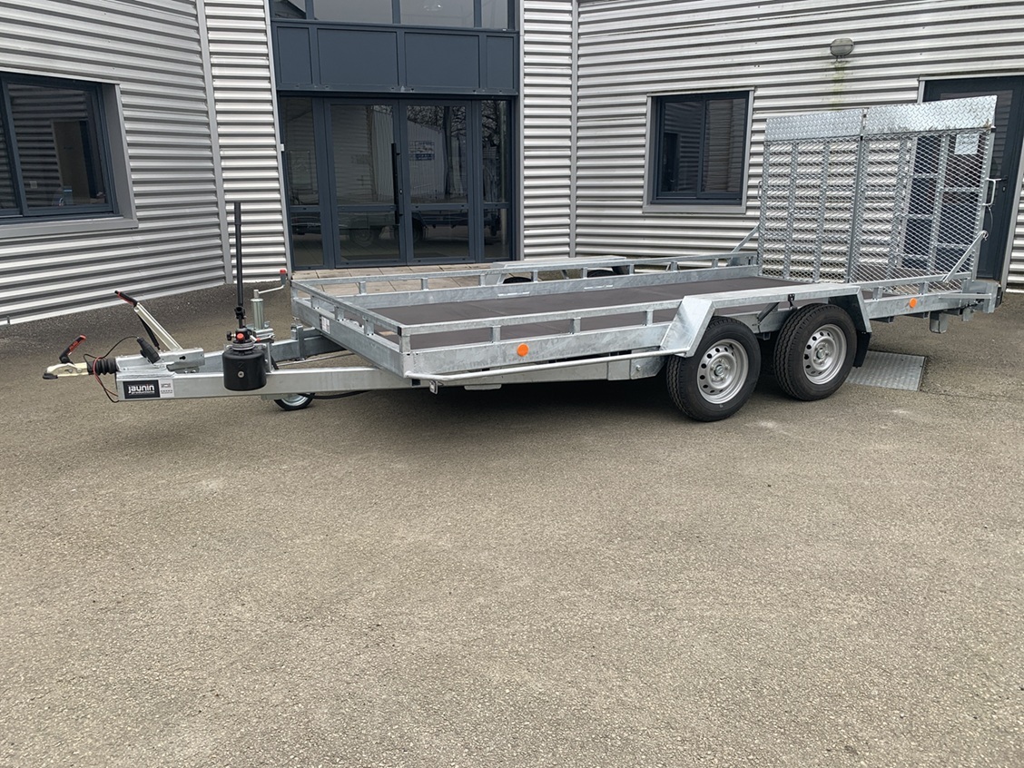 4PLASR170017 - Remorque plateau basculante hydraulique