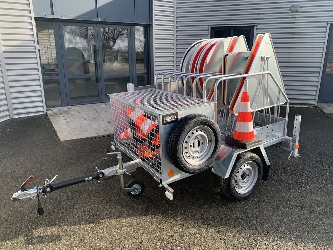 4RPAN0041 - Remorque compacte pour signalisation - ENEDIS ORVAULT