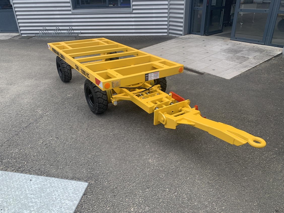 5RICB0076 - Remorque pour manutention sécurisé