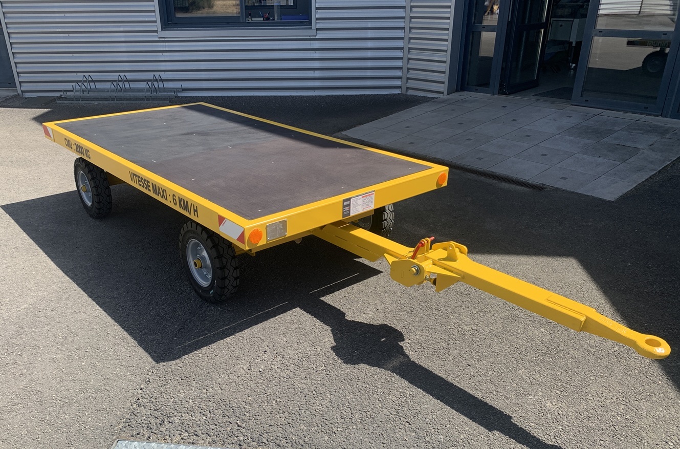 5RICB0077 - Remorque industrielle 2 tonnes