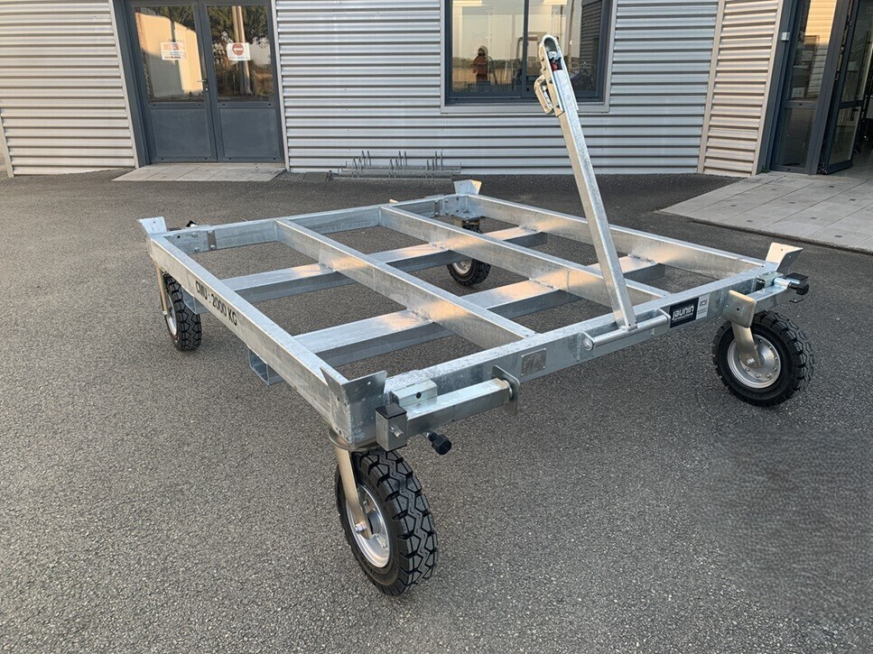 5RIFAC0023 - Châssis sur roulettes pour le transport de structures modulaires
