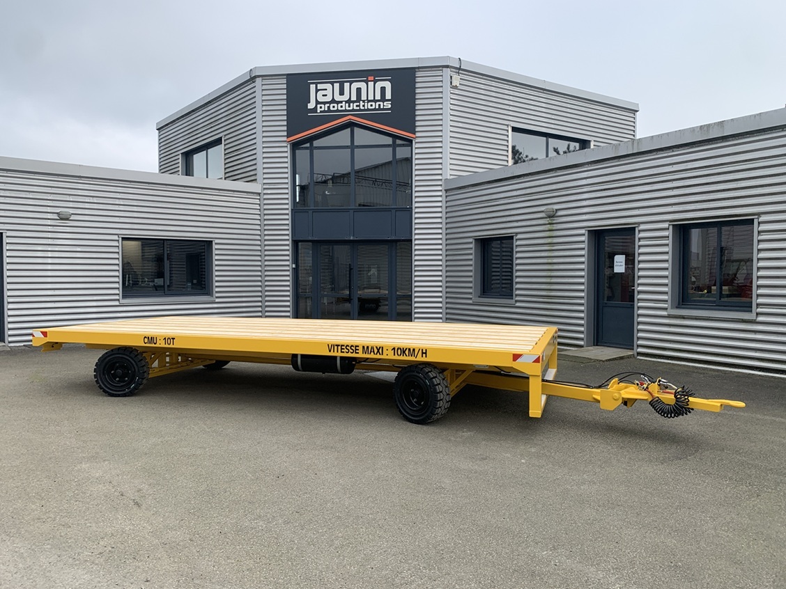 5RIFD0043 - Remorque industrielle 10T