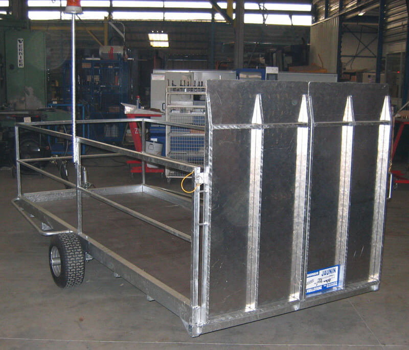 5RISPE0004 - Remorque transport de caddies