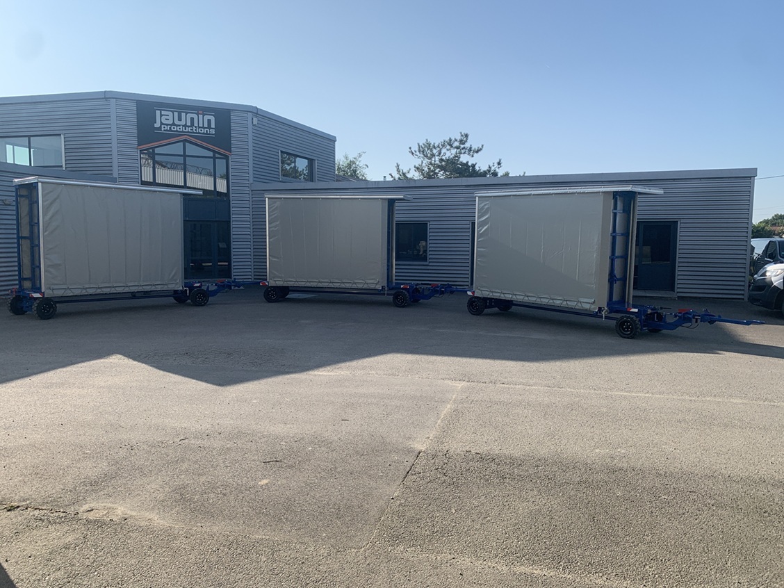 5RITR0026 - Remorque pour transport et stockage sécurisé de marchandises volumineuses