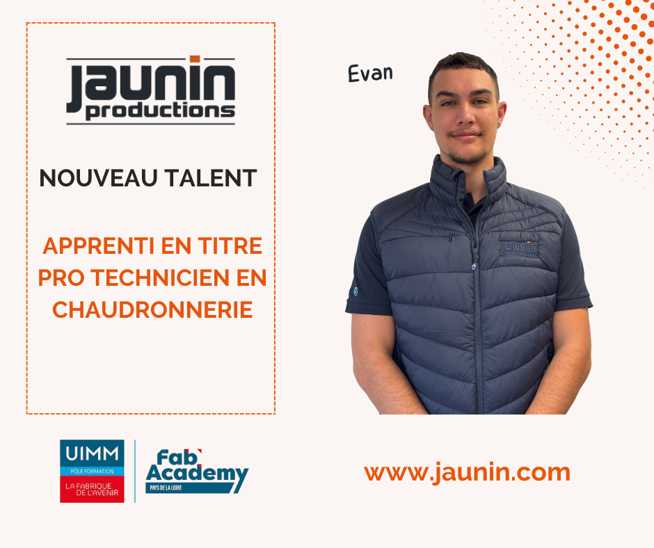 Apprenti Evan 2025-2026