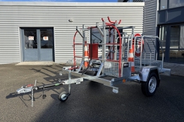 4RPAN0040 - Remorque porte-panneaux et barrières - EDF ATELIER GMH CENTRE