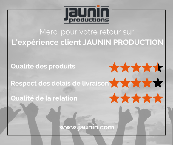 2021 - Enquête satisfaction JAUNIN