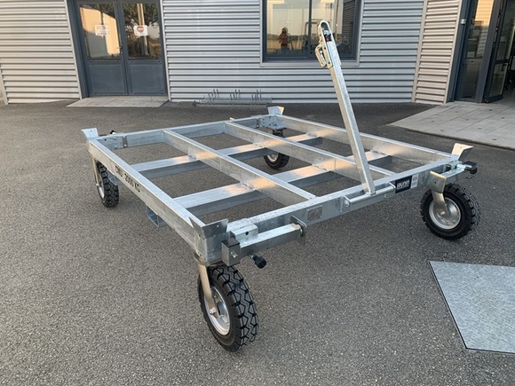 2R0022 - Châssis sur roulettes pour le transport de structures modulaires