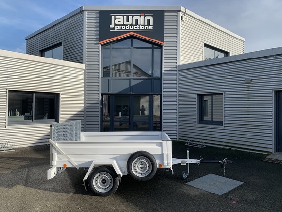 4PLASR120023 - Remorque plateau compacte et polyvalente - DANTAN