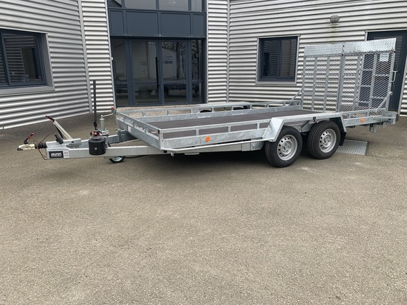 4PLASR170017 - Remorque plateau basculante hydraulique