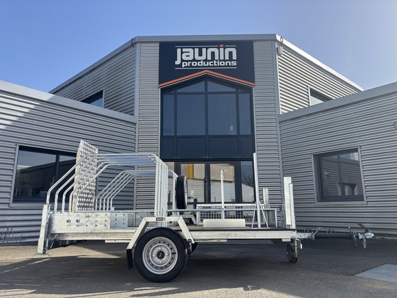 4RPAN0038 - Remorque porte-panneaux et feux tricolore - Transport sécurisé pour signalisation routière - DEPARTEMENT DE LA VENDEE
