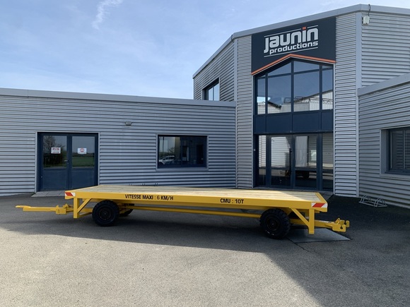 5RICB0074 - Remorque pour transport de charge lourde en milieu industriel