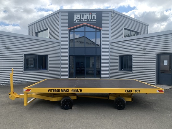 5RICB0078 - Remorque pour le transport de matériel lourd à vitesse maitrisée