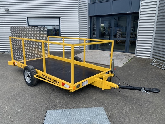 5RISPE0064 - Remorque pour collecte et transport de poubelles et conteneurs